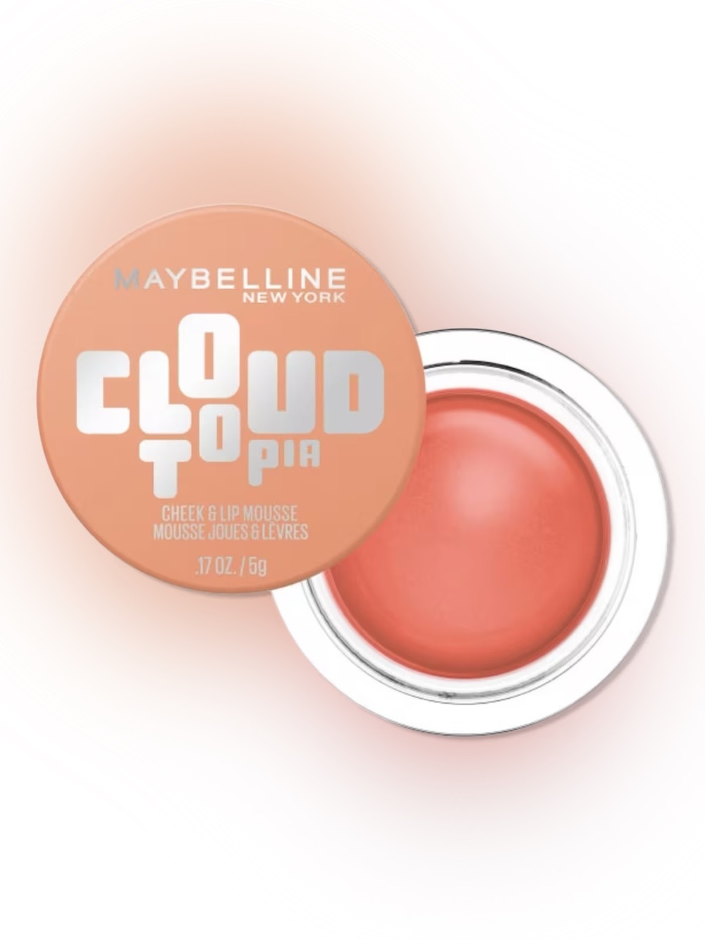 Maybelline Cloudtopia Cheek & Lip Mousse - Peach Coral